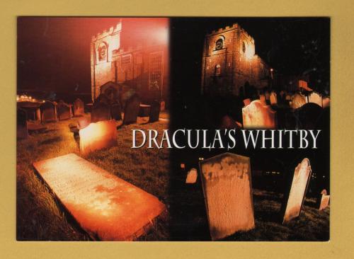 `Whitby - Dracula`s Whitby`- Postally Unused - J.Salmon Postcard.